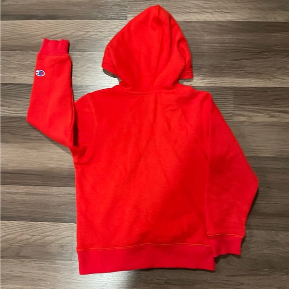 Champion hoodie, Red & Black, youth XS - Picture 2 of 4